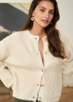 Motus Boutique Mailles^Gilet Annie Beige-GiletAnnie