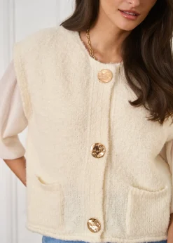 Motus Boutique Mailles^Gilet Artus Beige-GiletArtus