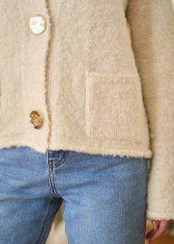 Motus Boutique Mailles^Gilet Bianca Blanc-GiletBianca