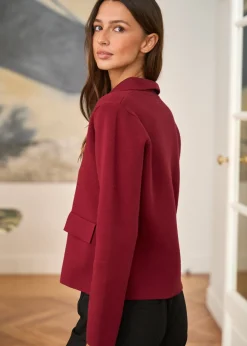 Motus Boutique Mailles^Gilet Elias Bordeaux-GiletElias
