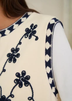 Motus Boutique Mailles^Gilet Lausanne Beige-GiletLausanne