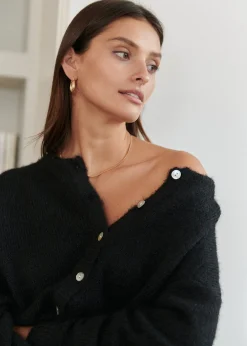 Motus Boutique Mailles^Gilet Malo Noir-GiletMalo