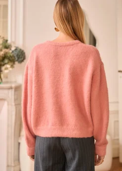 Motus Boutique Mailles^Gilet Malo VieuxRose-GiletMalo