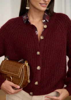 Motus Boutique Mailles^Gilet Soho Bordeaux-GiletSoho