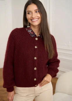 Motus Boutique Mailles^Gilet Soho Bordeaux-GiletSoho