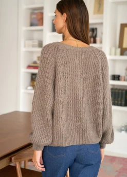 Motus Boutique Mailles^Gilet Soho Taupe-GiletSoho