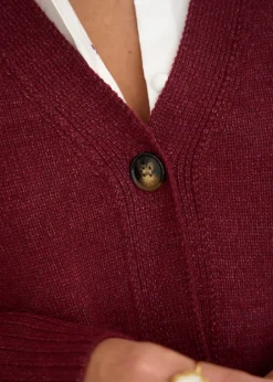 Motus Boutique Mailles^Gilet Vera Bordeaux-GiletVera