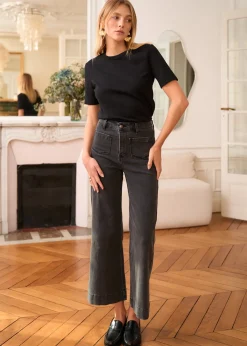 Motus Boutique Denim^Jean Gasparette Gris-JeanGasparette