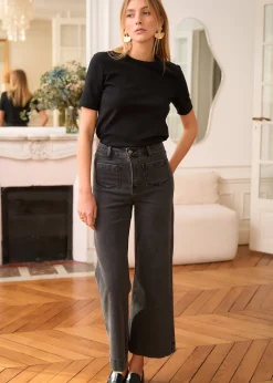 Motus Boutique Denim^Jean Gasparette Gris-JeanGasparette