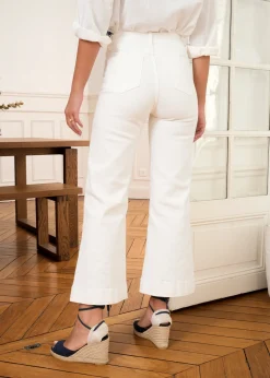 Motus Boutique Denim^Jean Gasparette Blanc