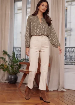 Motus Boutique Denim^Jean Solange Naturel-JeanSolange