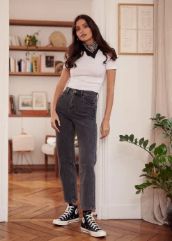 Motus Boutique Denim^Jean Solange DenimGris-JeanSolange