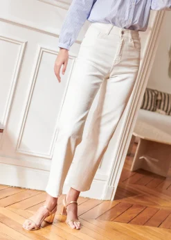 Motus Boutique Denim^Jean Solange Blanc