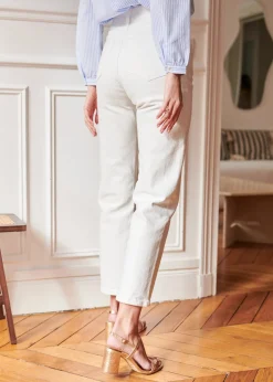 Motus Boutique Denim^Jean Solange Blanc