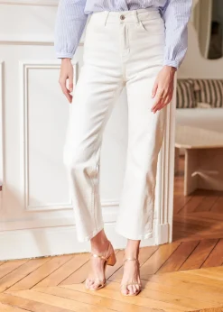 Motus Boutique Denim^Jean Solange Blanc