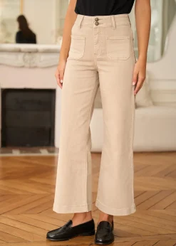 Motus Boutique Denim^Jean Violette Beige-JeanViolette
