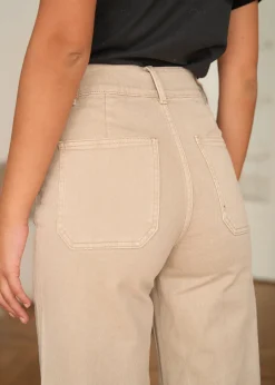 Motus Boutique Denim^Jean Violette Beige-JeanViolette