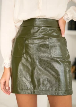 Motus Boutique Jupes & Shorts^Jupe Ambre Kaki-JupeAmbre