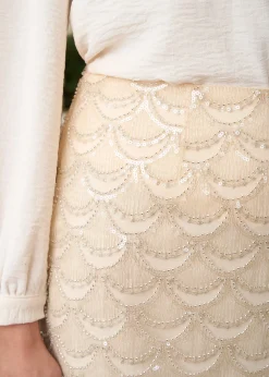 Motus Boutique Jupes & Shorts^Jupe Julie Beige-JupeJulie