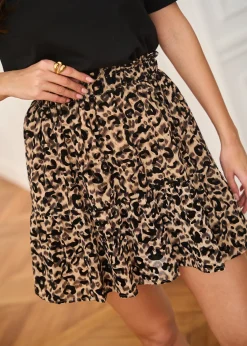 Motus Boutique Jupes & Shorts^Jupe Lou MotifLéopard-JupeLou