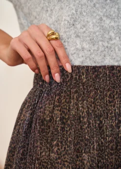 Motus Boutique Jupes & Shorts^Jupe Réjane ImpriméLéopard-JupeRéjane