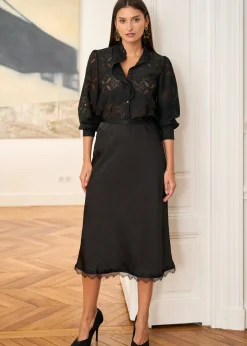 Motus Boutique Jupes & Shorts^Jupe Yaelle Noir-JupeYaelle