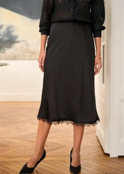 Motus Boutique Jupes & Shorts^Jupe Yaelle Noir-JupeYaelle