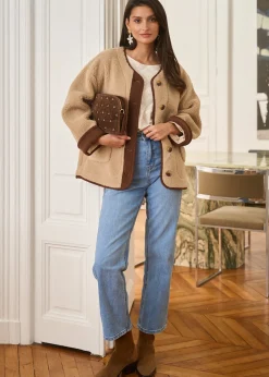 Motus Boutique Vestes & Manteaux^Manteau Isaline Beige-ManteauIsaline
