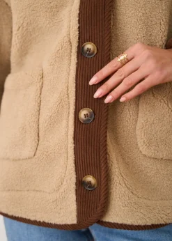 Motus Boutique Vestes & Manteaux^Manteau Isaline Beige-ManteauIsaline