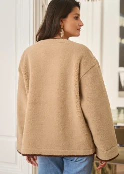 Motus Boutique Vestes & Manteaux^Manteau Isaline Beige-ManteauIsaline
