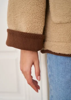 Motus Boutique Vestes & Manteaux^Manteau Isaline Beige-ManteauIsaline