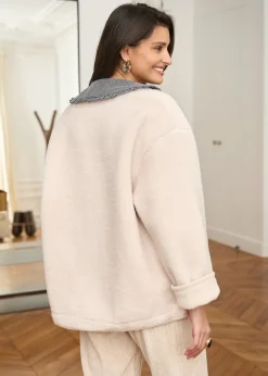 Motus Boutique Vestes & Manteaux^Manteau Isaline Blanc-ManteauIsaline