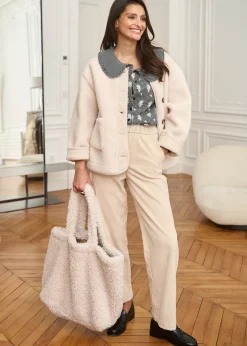 Motus Boutique Vestes & Manteaux^Manteau Isaline Blanc-ManteauIsaline