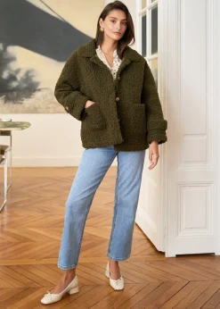 Motus Boutique Vestes & Manteaux^Manteau Lison Kaki-ManteauLison