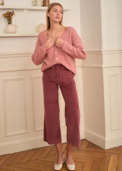 Motus Boutique Pantalons|Denim^Pantalon Viviane Rose-PantalonViviane