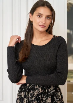Motus Boutique Mailles^Pull Alban Noir-PullAlban