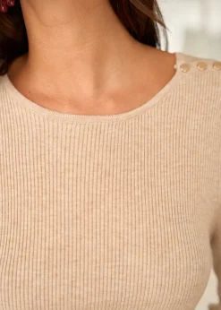 Motus Boutique Mailles^Pull Alban Beige-PullAlban