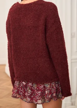 Motus Boutique Mailles^Pull Albane Bordeaux-PullAlbane