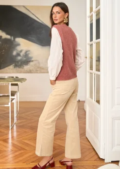 Motus Boutique Mailles^Pull Balthazar VieuxRose-PullBalthazar