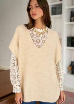 Motus Boutique Mailles^Pull Bernabé Beige-PullBernabé