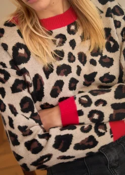 Motus Boutique Mailles^Pull Elya Léopard-PullElya