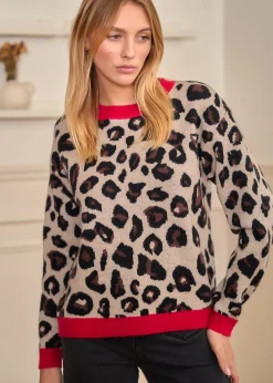 Motus Boutique Mailles^Pull Elya Léopard-PullElya
