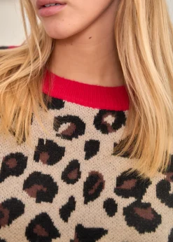Motus Boutique Mailles^Pull Elya Léopard-PullElya