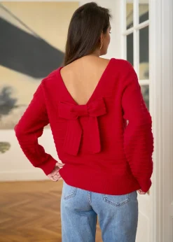 Motus Boutique Mailles^Pull Gabriel Rouge-PullGabriel