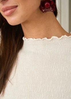 Motus Boutique Mailles^Pull Léana Beige-PullLéana