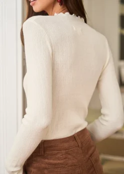 Motus Boutique Mailles^Pull Léana Beige-PullLéana