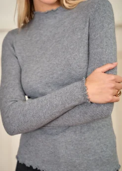 Motus Boutique Mailles^Pull Léana Gris-PullLéana