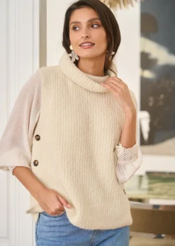 Motus Boutique Mailles^Pull Lenny Beige-PullLenny