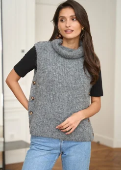 Motus Boutique Mailles^Pull Lenny Gris-PullLenny