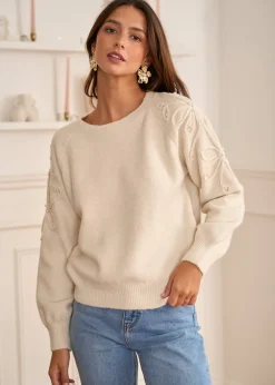 Motus Boutique Mailles^Pull Marius Beige-PullMarius